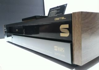 JVC HR - S8000U VHS VCR Player Recorder 4 - Head Hi - Fi S - VHS Remote 12