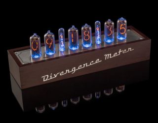 In - 8 Nixie Tubes Clock (musical,  Usb,  Rgb) Divergence Meter Gra&afch [with Socket]
