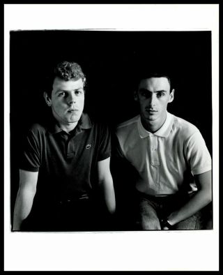 1980s Paul Weller & Mick Talbot Of The Style Council Vintage Photo Gp