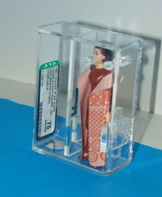 Vintage Star Wars Princess Leia Organa Bespin Gown action figure,  AFA graded 75 2