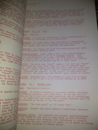 Vintage Scientology Era Dianetics Internship Course Pack L.  Ron Hubbard 1978 5