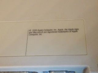 Apple Macintosh Portable M5120 Power Supply Carrying Case. 3