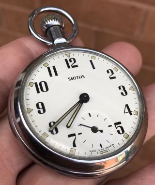 A Gents Vintage “military Style” 1930/40s ”smiths Empire” Pocket Watch.
