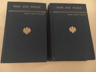 Tolstoy,  War And Peace,  Leo Tolstoi,  1889,  Early Edition,  Rare,  Books,  Russian