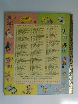 Walt Disney ' s Alice in Wonderland,  Little Golden Book,  LGB,  1st (A) Edition 1951 2