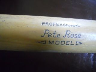 Vintage Baseball Bat Wood - Pete Rose -