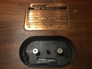 Bose 901 Series IV Speaker Refoamed Surrounds 7