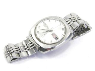 Vintage Mens Seiko 5 Day Date Automatic 6119 - 7083 stainless steel wrist watch 3