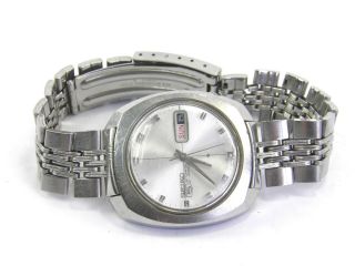 Vintage Mens Seiko 5 Day Date Automatic 6119 - 7083 stainless steel wrist watch 5