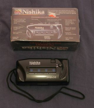 Nishika N9000 3D camera 35mm Quadra Lens System Factory 2