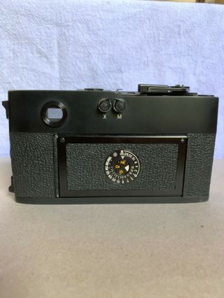 Leica M5 Black Chrome Rangefinder Camera,  2 Lug 3