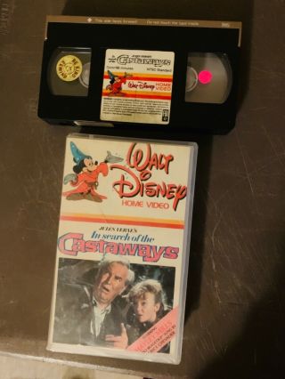 Vintage Walt Disney Home Video In Search Of The Castaways
