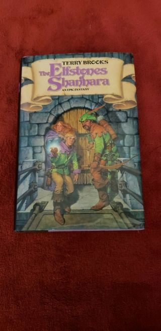 The Elfstones Of Shannara Terry Brooks,  1st Edition 1st Printing 1982,  Signed