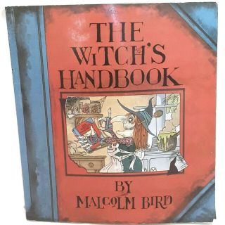 The Witchs Handbook Malcolm Bird Softcover Vintage 1988 1980s