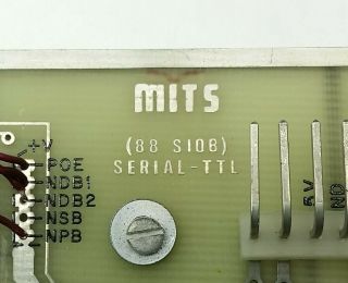 MITS ALTAIR 8800 COMPUTER KIT 2 8800 D/C PCB,  MODEM BD,  S10B SERIAL - TTL,  MORE 10
