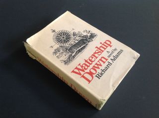 " Watership Down " Richard Adams Hb Dj 1972 2nd Printing