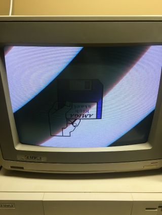 Commodore Amiga 1000 Computer,  1080 Monitor,  1010 Hard Drive,  Keyboard,  Mouse 2