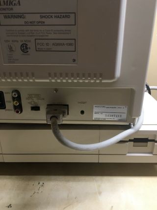 Commodore Amiga 1000 Computer,  1080 Monitor,  1010 Hard Drive,  Keyboard,  Mouse 6