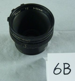 Carl Zeiss Planar F2.  0 32mm Lens 6b