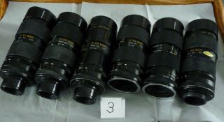 6 Tamrom SP f2.  8 70 - 150mm Lenses 3 2