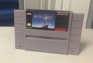 Final Fantasy Mystic Quest Vintage Nintendo Snes Video Game Cartridge