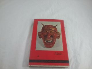 Masks Number1 Arts & Crafts Of Japan 1957 1st English Edition Hb Dj Color Plates