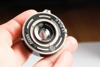 rare Hugo Meyer Doppel PLASMAT 75mm F5.  5 large format lens camera kino double 8