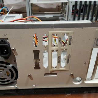 Amiga 4000T Empty Tower Case with Power Supply -,  As - Is 10