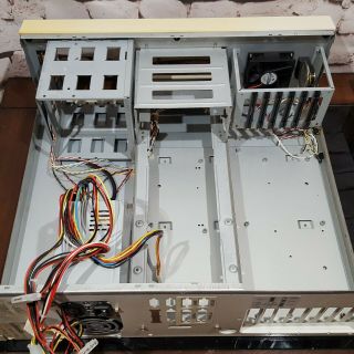 Amiga 4000t Empty Tower Case With Power Supply -,  As - Is