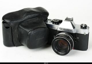 Camera Germany Rolleiflex Sl350 No.  4034230 With Planar 1.  8/50mm Hft