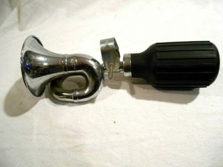Vintage Crown Bicycle Accessory Or Replacement Horn - Very Loud