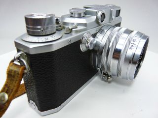 Canon IIf CAMERA w 50/1.  8 RANGEFINDER LTM with case E - P 5172 4