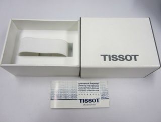TISSOT Vintage Hard Plastic Compact Watch Box International Guarantee Forms Book 2