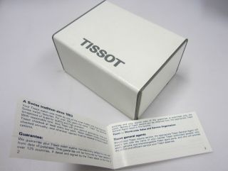 TISSOT Vintage Hard Plastic Compact Watch Box International Guarantee Forms Book 3