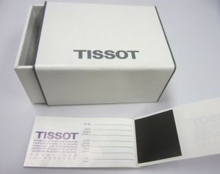 TISSOT Vintage Hard Plastic Compact Watch Box International Guarantee Forms Book 6