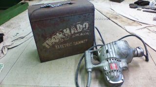 Vintage Thor - Nado Electric Hammer Drill 5314 W/metal Box