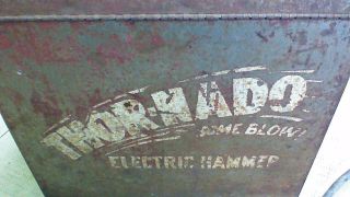 Vintage Thor - Nado Electric Hammer Drill 5314 W/Metal Box 8