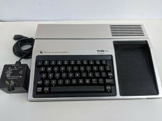 Vintage Texas Instruments Home Computer Ti 99 / 4a Power Adapter Video Games