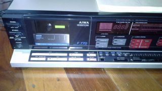Aiwa F 770 Stereo cassette deck 4