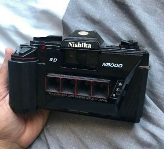 Nishika N8000 35mm Film Camera Film Wigglegram Gif 3d Mura Masa