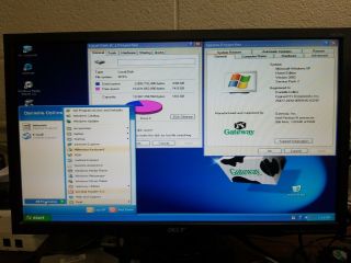 Gateway E - 3400 Intel Pentium Iii 1000mhz,  128mb Ram,  20gb Hdd,  Windows Xp