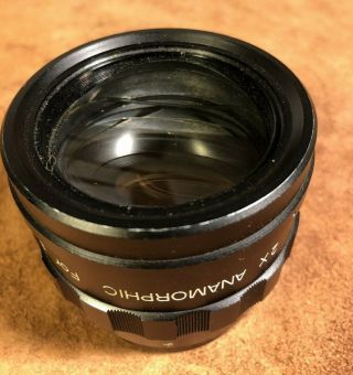 KOWA 2X ANAMORPHIC LENS FOR BELL & HOWELL Cinemascope Lens,  Adapter Clamp 2