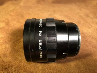 KOWA 2X ANAMORPHIC LENS FOR BELL & HOWELL Cinemascope Lens,  Adapter Clamp 6