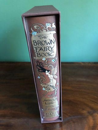 The Brown Fairy Book The Folio Society Andrew Lang Slipcase Hardback 2010