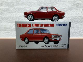Tomytec Tomica Limited Vintage Lv - 55b Toyota Corolla 1100