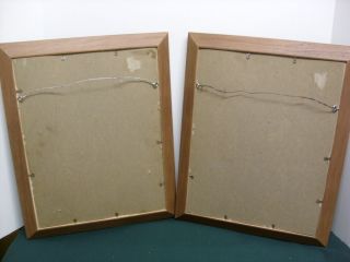 2 Vintage Framed Mother Goose Prints by Penn Prints NY 4