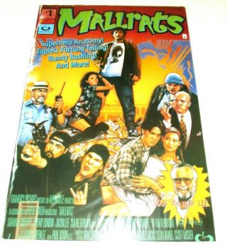 Vintage Mallrats Movie Poster Kevin Smith 1995 Mall Rats 36x24