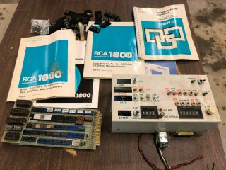 Rca Cosmac Cdp1802 Microprocessor - Unfinished Road Rally Computer Project
