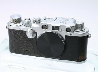 Leica Leitz Iiic 35mm Film Camera Rangefinder Body No.  434765
