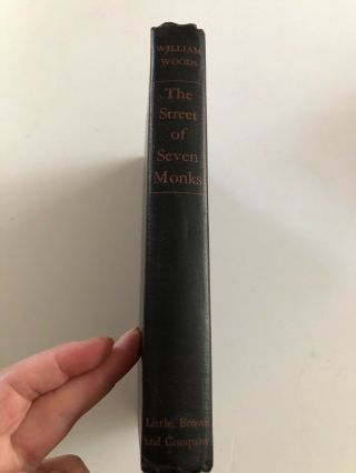 First Edition 1948 The Street Of Seven Monks By William Woods Hardcover